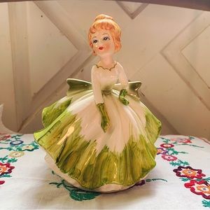 Vintage Relpo Fancy Lady Planter, #5938
